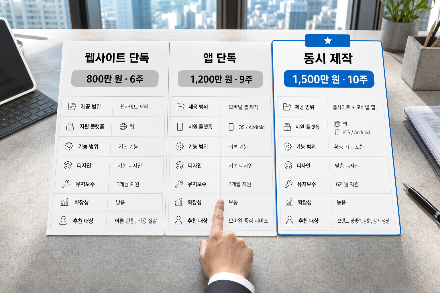 강남에서 웹사이트와 앱을 동시에 제작하는 방법 | 강남 웹개발
