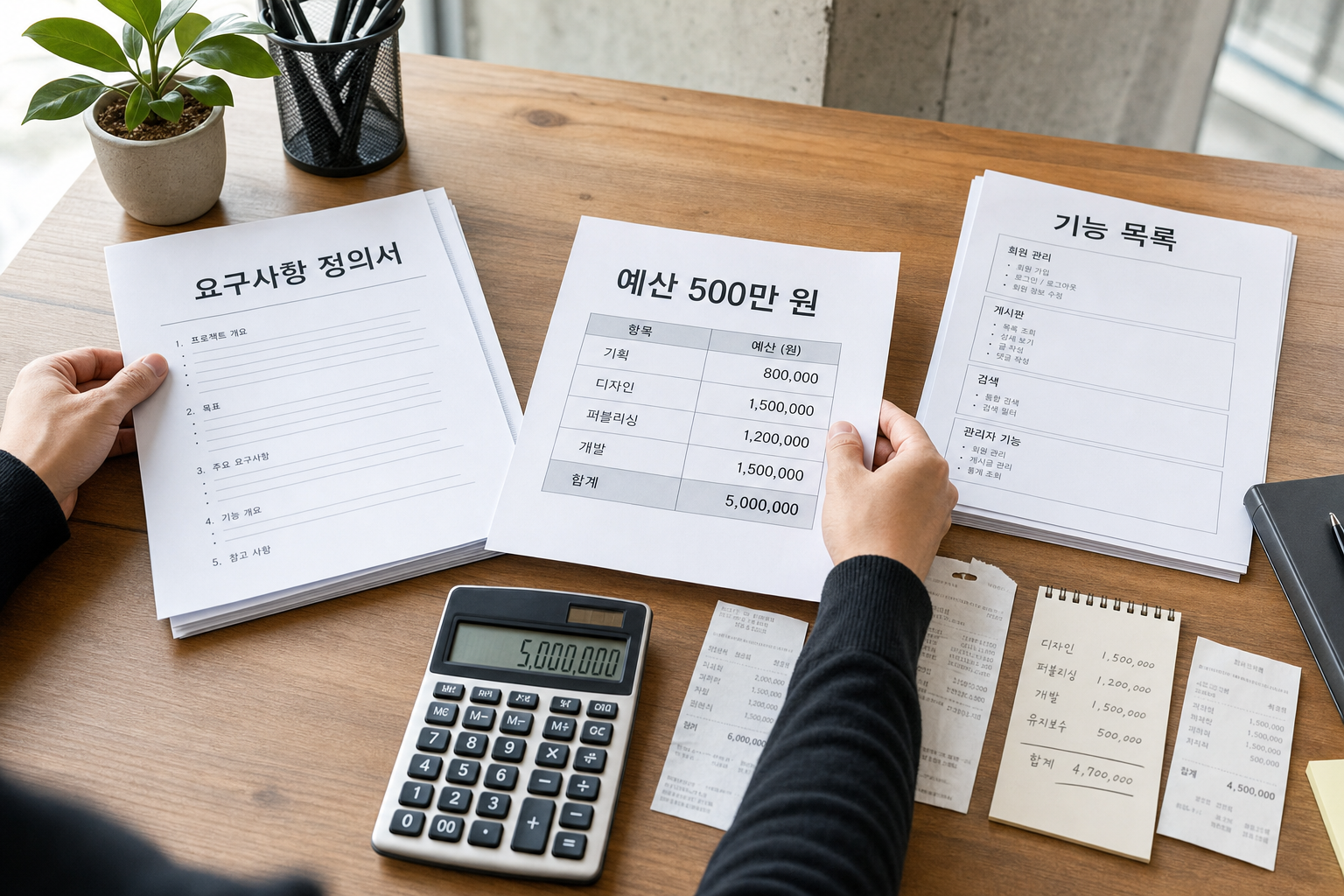 강남 웹사이트 제작 비용 견적 받기 전 준비할 자료 7가지